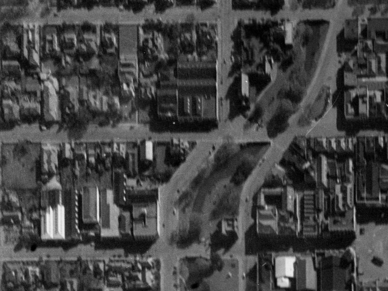 84 Gloucester Street from the air, 1940-1944