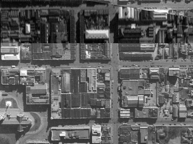 172 Gloucester Street from the air, 1940-1944