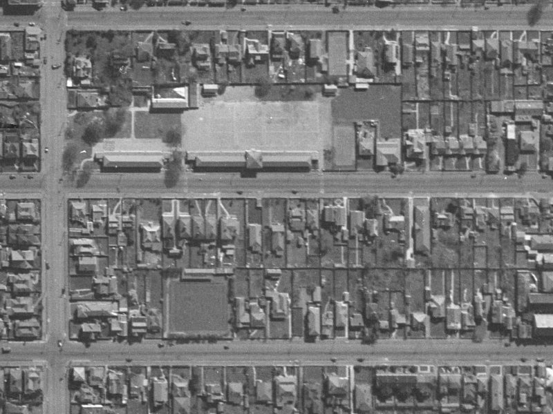 294 Gloucester Street from the air, 1940-1944
