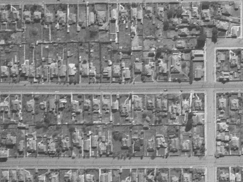 488 Gloucester Street from the air, 1940-1944