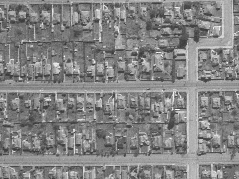 492 Gloucester Street from the air, 1940-1944