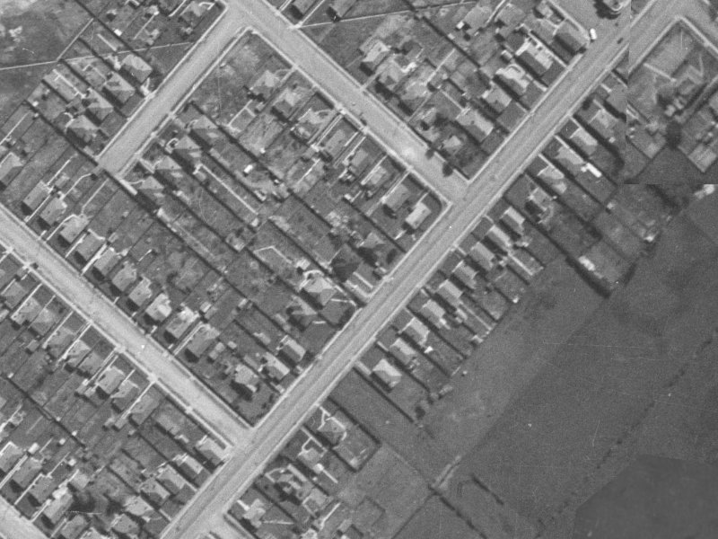 83 Buckleys Road from the air, 1940-1944
