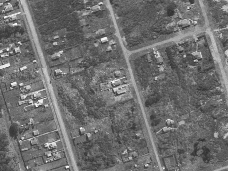 256 Pine Avenue from the air, 1940-1944