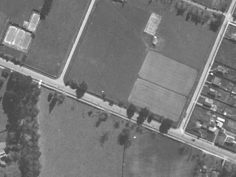 45 Yaldhurst Road from the air, 1940-1944