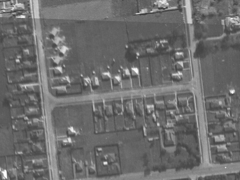 Rudleigh Avenue from the air, 1940-1944