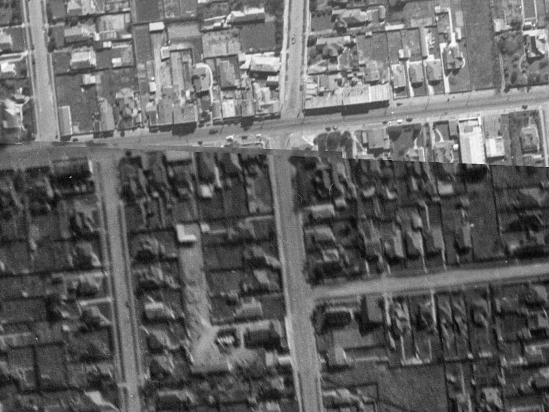 185 Clarence Street from the air, 1940-1944