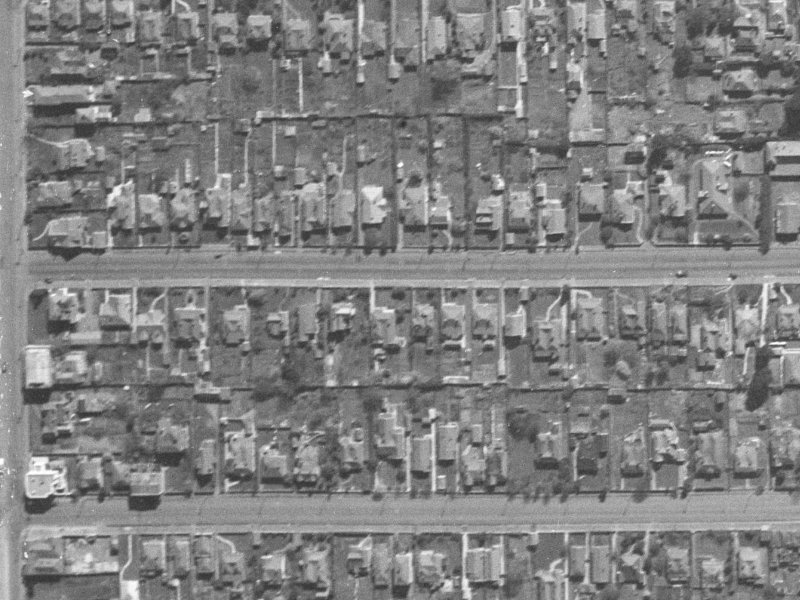 458 Gloucester Street from the air, 1940-1944