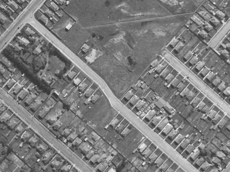 37 McLean Street from the air, 1940-1944