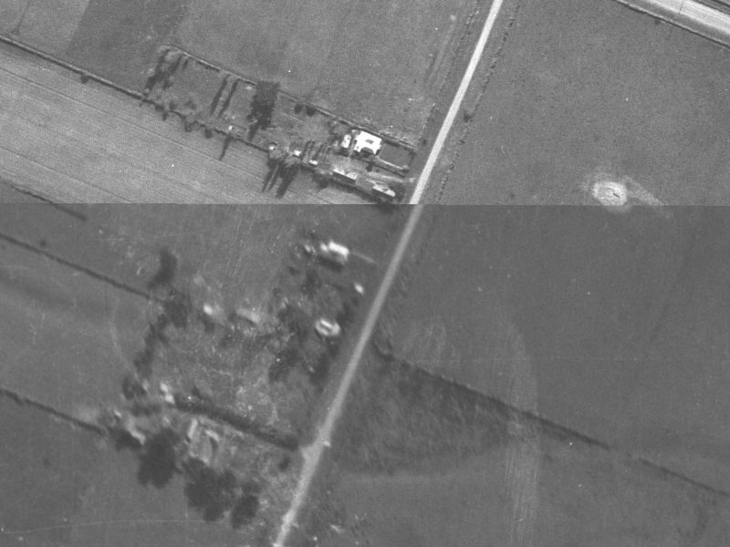155 Gilberthorpes Road from the air, 1940-1944