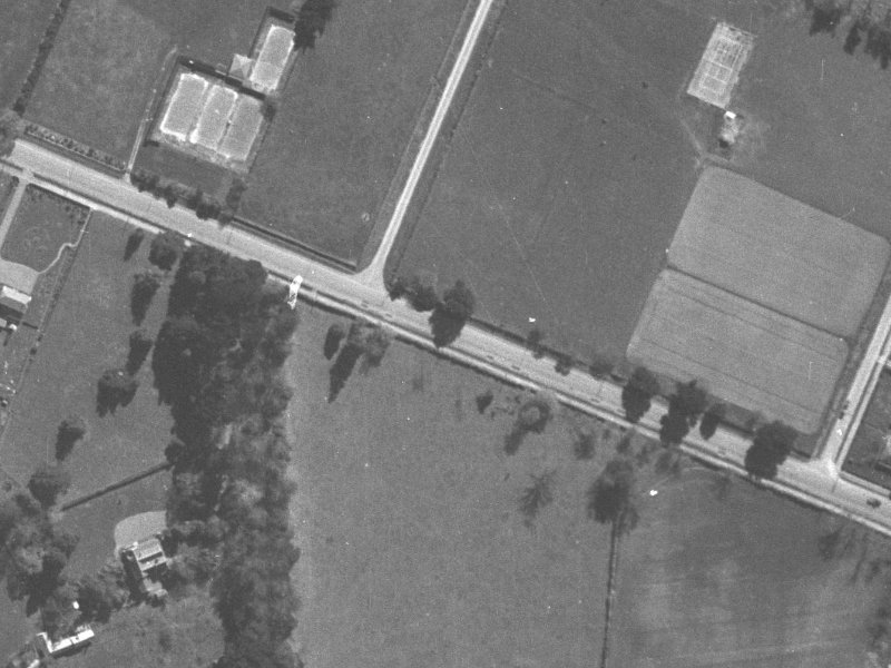 55 Yaldhurst Road from the air, 1940-1944