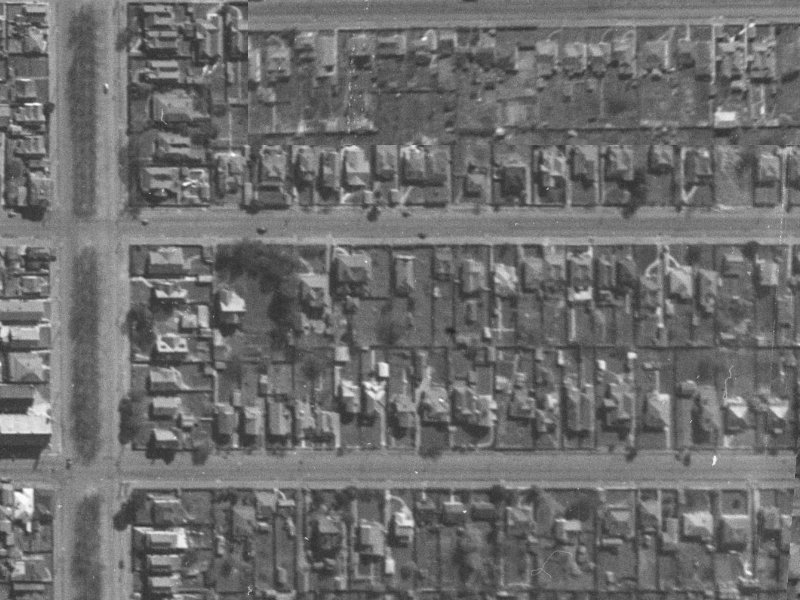360 Gloucester Street from the air, 1940-1944