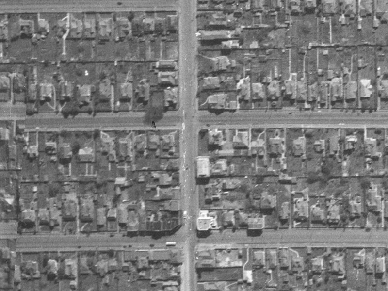 108A Stanmore Road from the air, 1940-1944