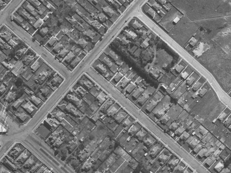 13 Norwich Street from the air, 1940-1944