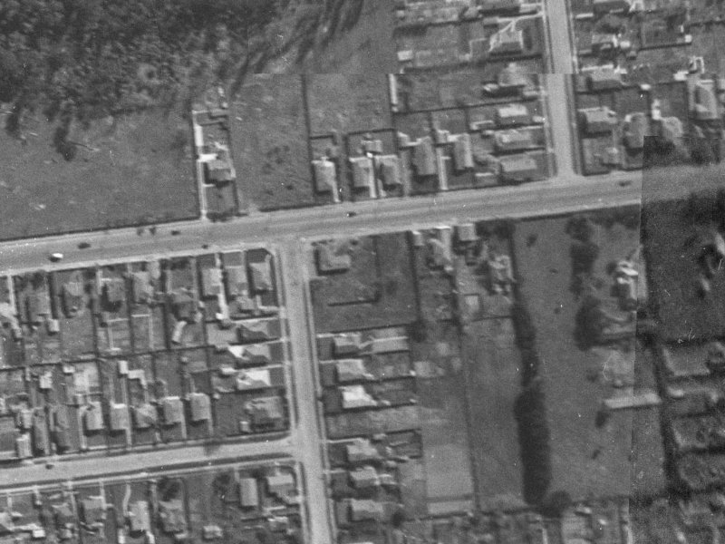 155 Riccarton Road from the air, 1940-1944