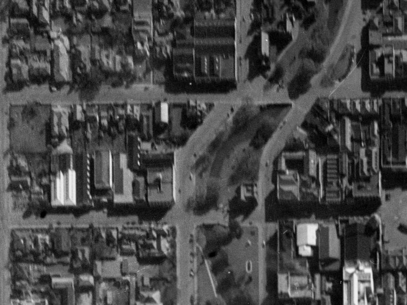 149 Cambridge Terrace from the air, 1940-1944