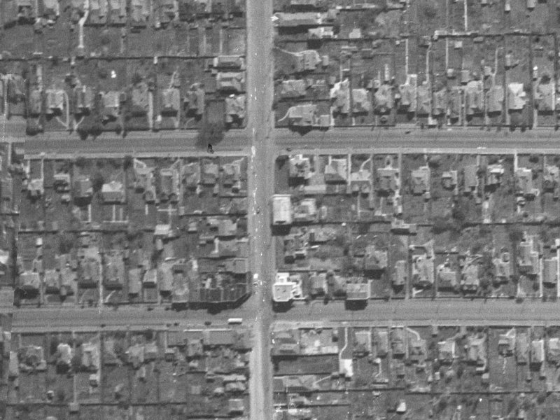 96 Stanmore Road from the air, 1940-1944