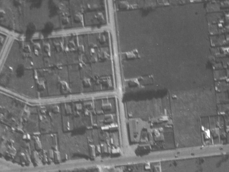 11B Waimairi Road from the air, 1940-1944