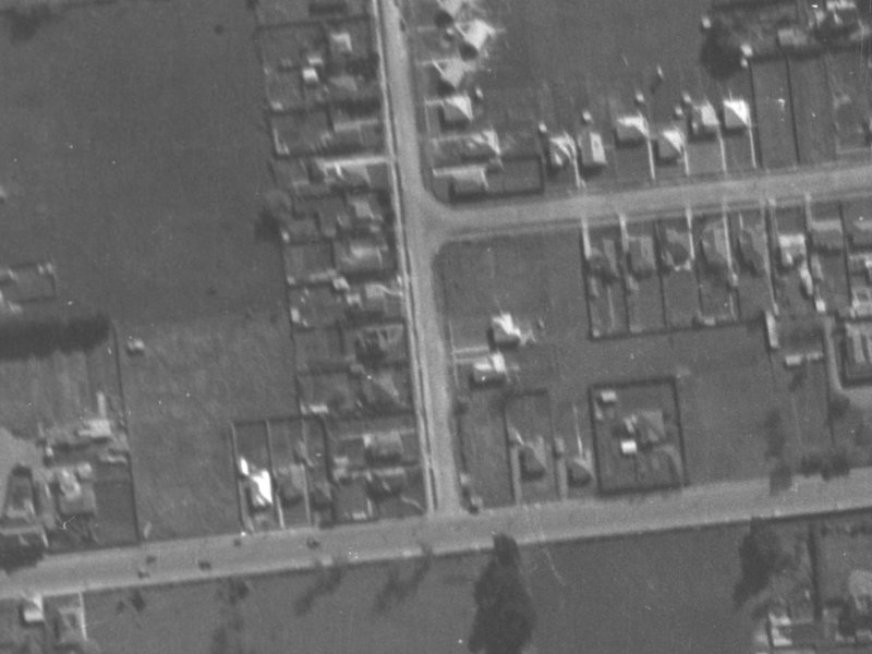 10 Newnham Terrace from the air, 1940-1944
