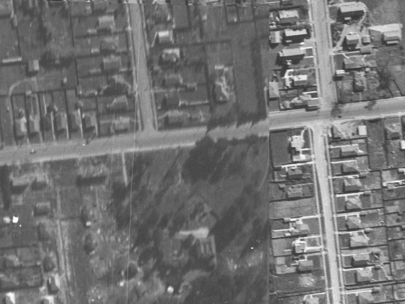 209 Riccarton Road from the air, 1940-1944