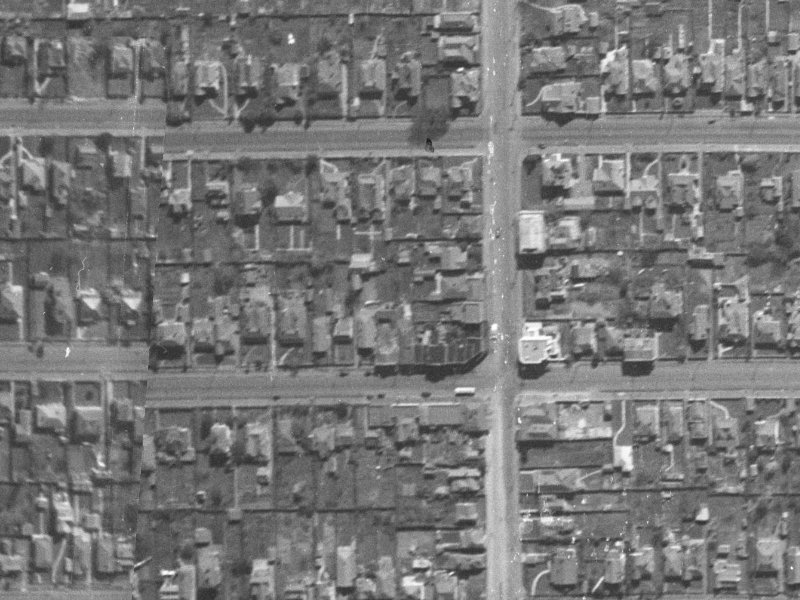 387A Worcester Street from the air, 1940-1944