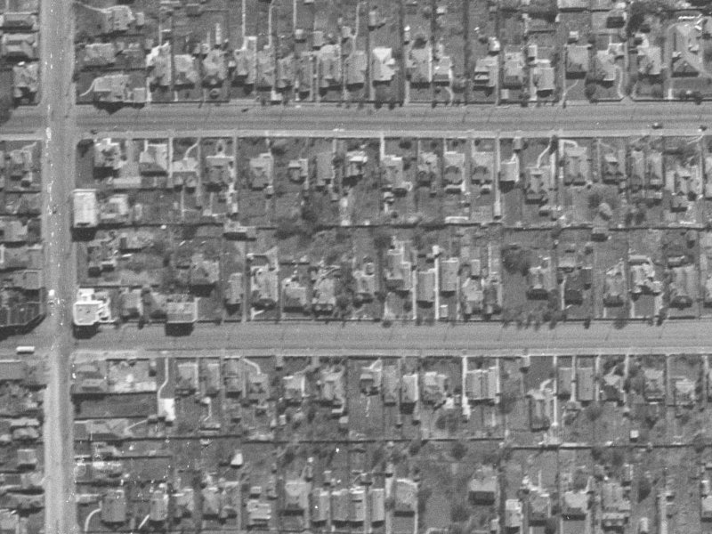 427 Worcester Street from the air, 1940-1944