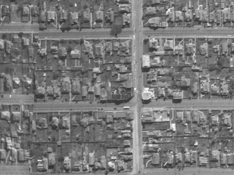 391A Worcester Street from the air, 1940-1944