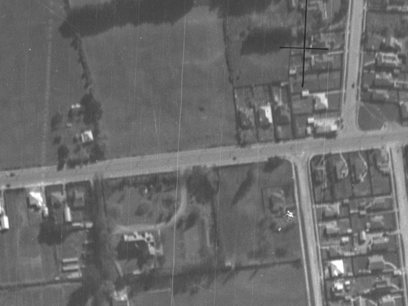 258 Riccarton Road from the air, 1940-1944