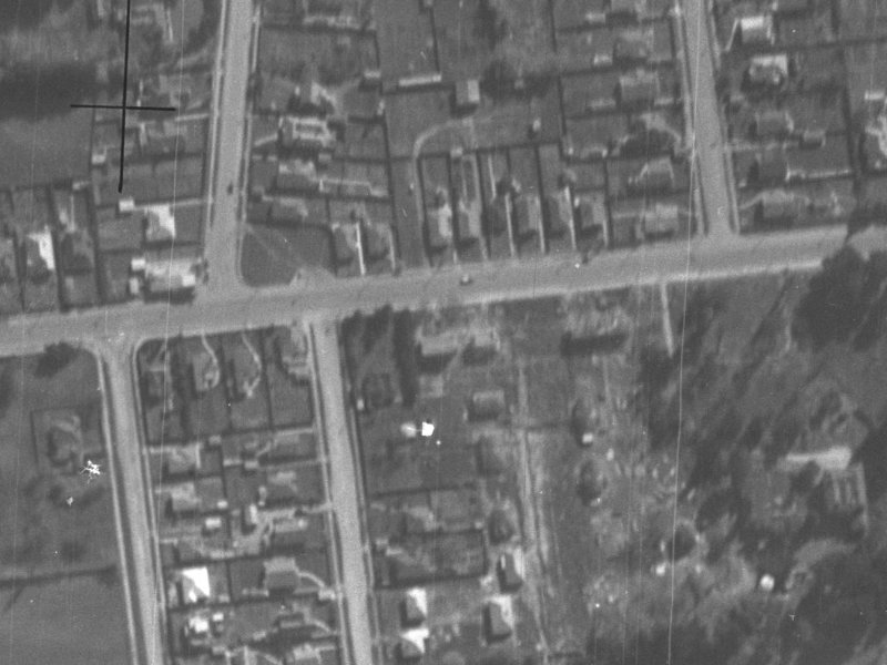 229 Riccarton Road from the air, 1940-1944