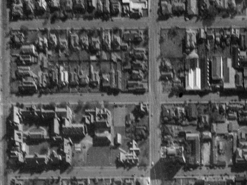 35E Worcester Street from the air, 1940-1944
