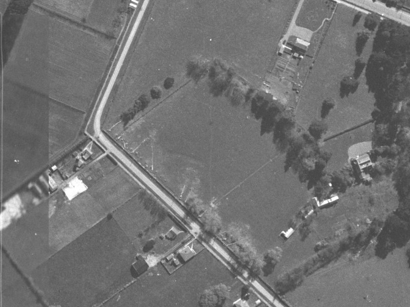 58 Colman Avenue from the air, 1940-1944