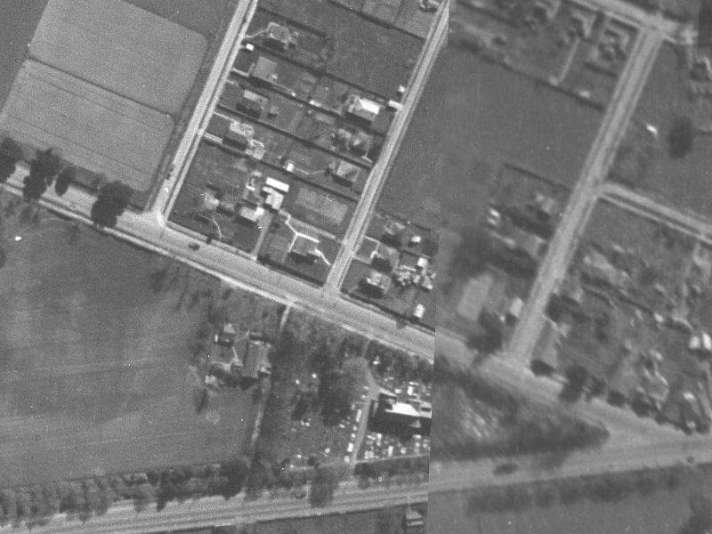 2 Angela Street from the air, 1940-1944