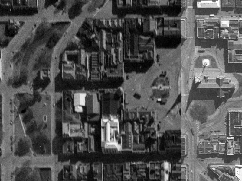 7 Chancery Lane from the air, 1940-1944