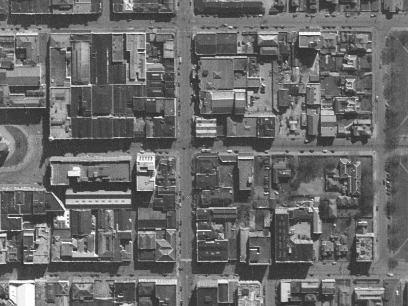 224 Manchester Street from the air, 1940-1944
