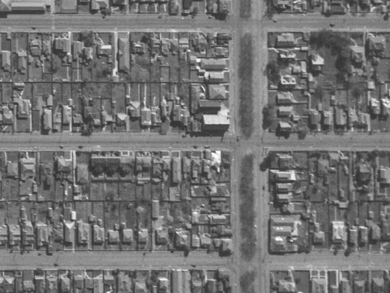 280B Worcester Street from the air, 1940-1944