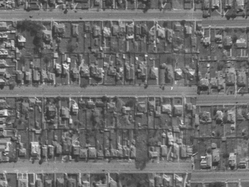 6/324 Worcester Street from the air, 1940-1944