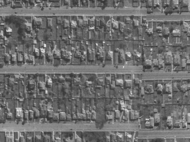 336A Worcester Street from the air, 1940-1944