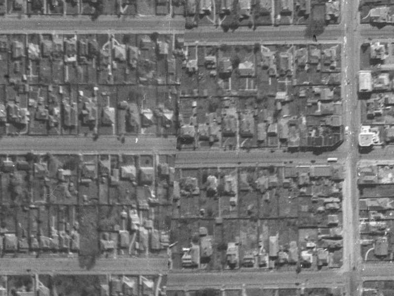 2/360 Worcester Street from the air, 1940-1944