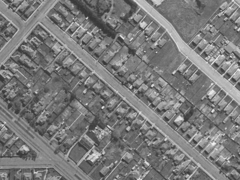 38 Norwich Street from the air, 1940-1944