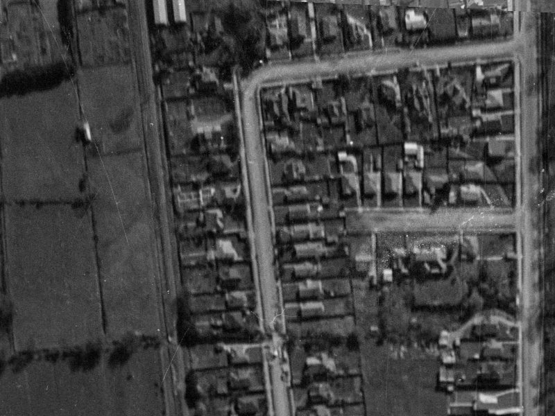 66-67 Brockworth Place from the air, 1940-1944