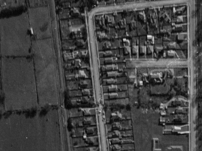 64 Brockworth Place from the air, 1940-1944