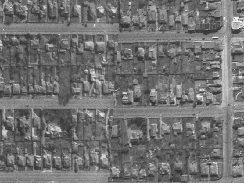 399 Hereford Street from the air, 1940-1944