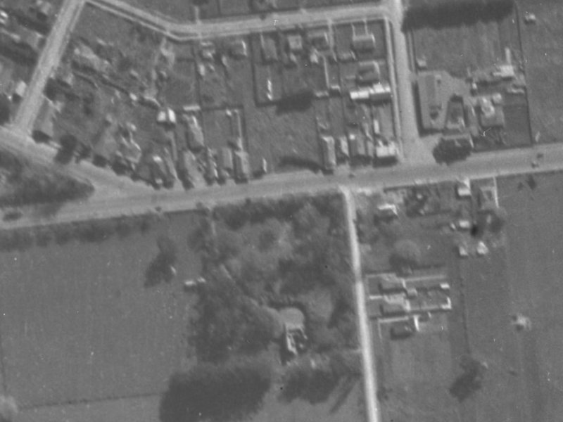 361 Riccarton Road from the air, 1940-1944