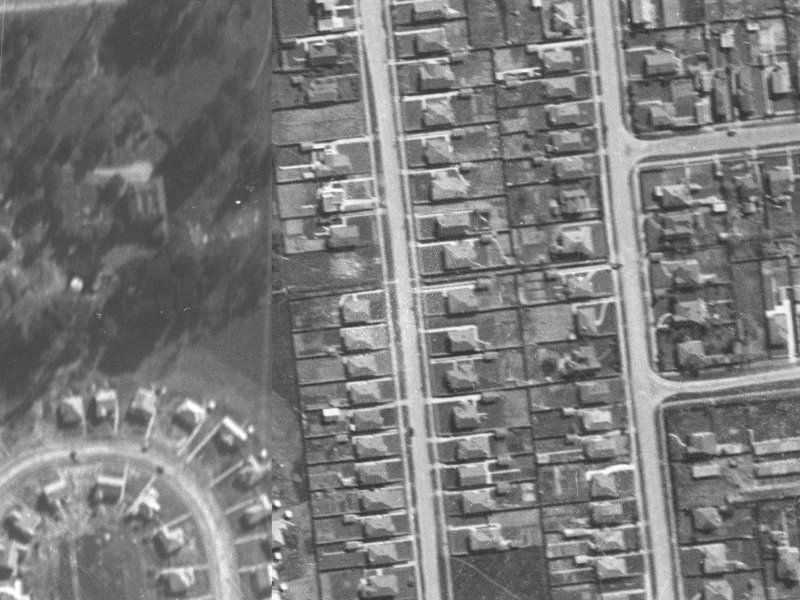 97 Rattray Street from the air, 1940-1944