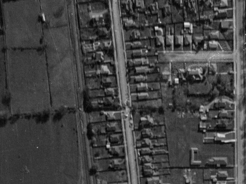 55A Brockworth Place from the air, 1940-1944