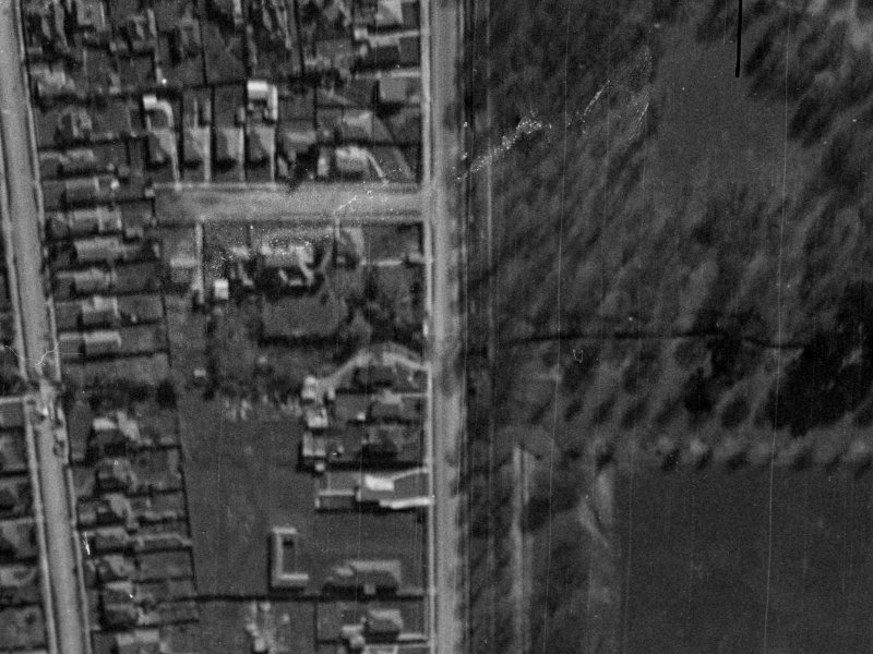 121 Deans Avenue from the air, 1940-1944