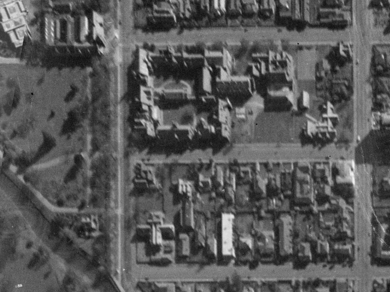 3-23 Hereford Street from the air, 1940-1944