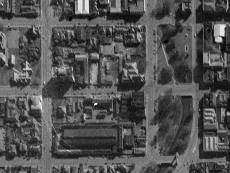 55 Hereford Street from the air, 1940-1944
