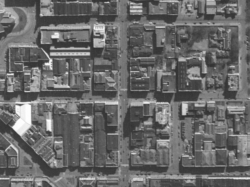 201 Manchester Street from the air, 1940-1944
