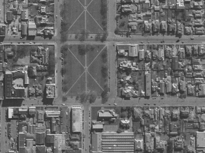 3 Latimer Square from the air, 1940-1944