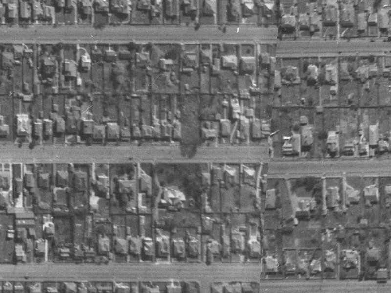 377 Hereford Street from the air, 1940-1944